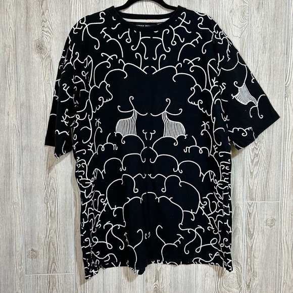 Evolution in Design Abstract Stylized Lion Cloud Design T Shirt Size Large - Picture 6 of 11